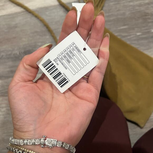 Urban Outfitters Suede Fringe Cross Body Purse Bag - Picture 9 of 9